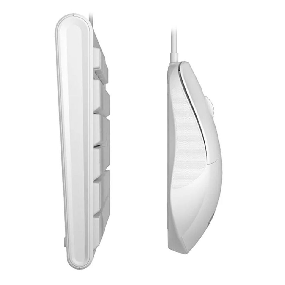 Lenovo Lecoo CM101 USB Kablolu Türkçe Q Klavye - Mouse Set Beyaz
