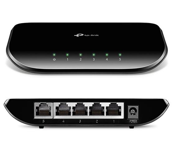 TP-Link TL-SG1005D 5 Port 10-100-1000 Gigabit Switch