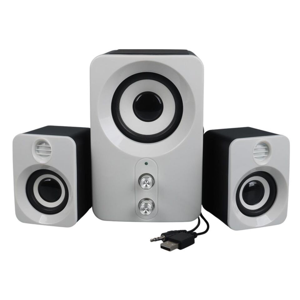 Ayt Magicvoice FT-10 4 Ohm 2+1 Usb Mini Hoparlör Bilgisayar Pc Yanı Ses Sistemi Hoparlör