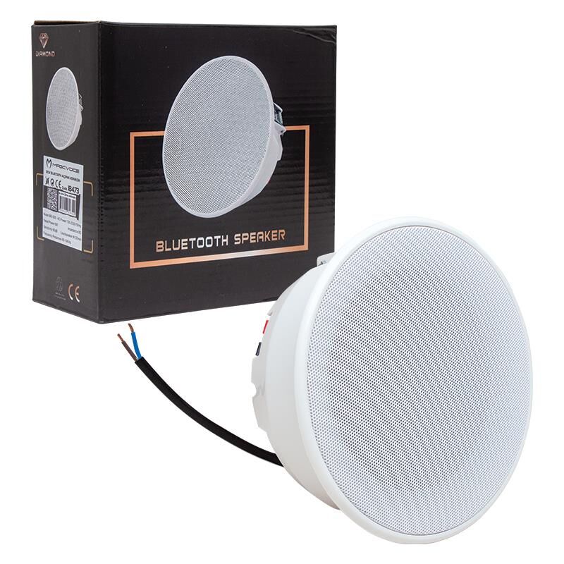 Ayt Magicvoice 12 Cm Bluetooth Alçıpan Hoparlör Mağaza Tavan Tipi Bluetooth Hoparlör Ses Sistemi Bombası MV-905