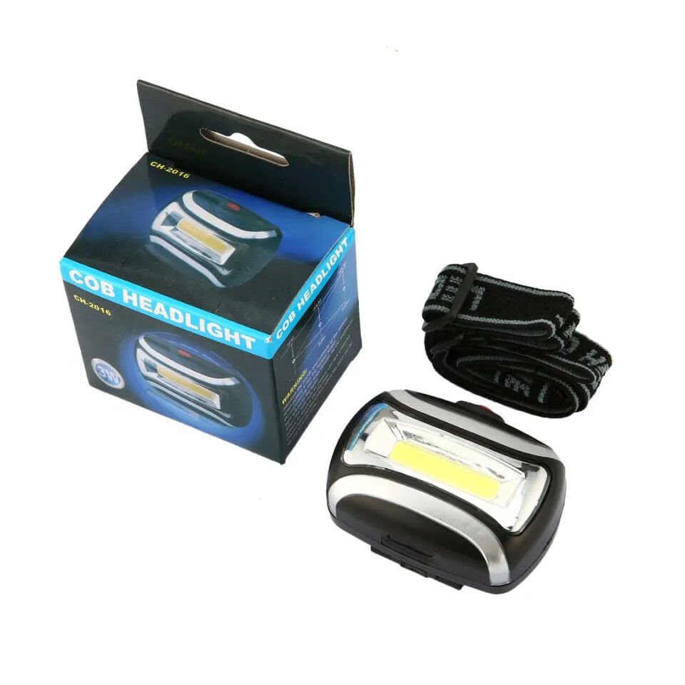 Ayt Powermaster PM-1849 Cob Led Pilli Kafa Feneri Kamp Tipi Lamba Led Aydınlatma