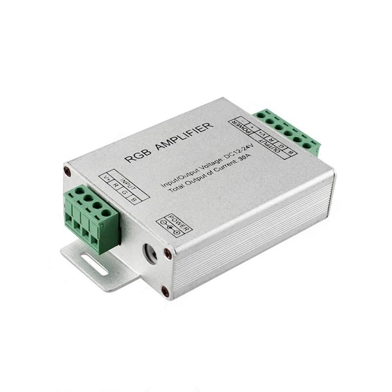 Powermaster PM-4877 12-24 Volt 30 Amper RGB Led Amplifier Repeater 12V-24V-30A