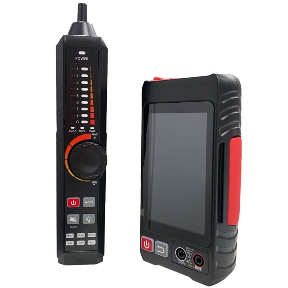Alpsat AS328 RJ45 Fiber Optik Çok Fonksiyonlu Ethernet İnternet Kablo Test Cihazı