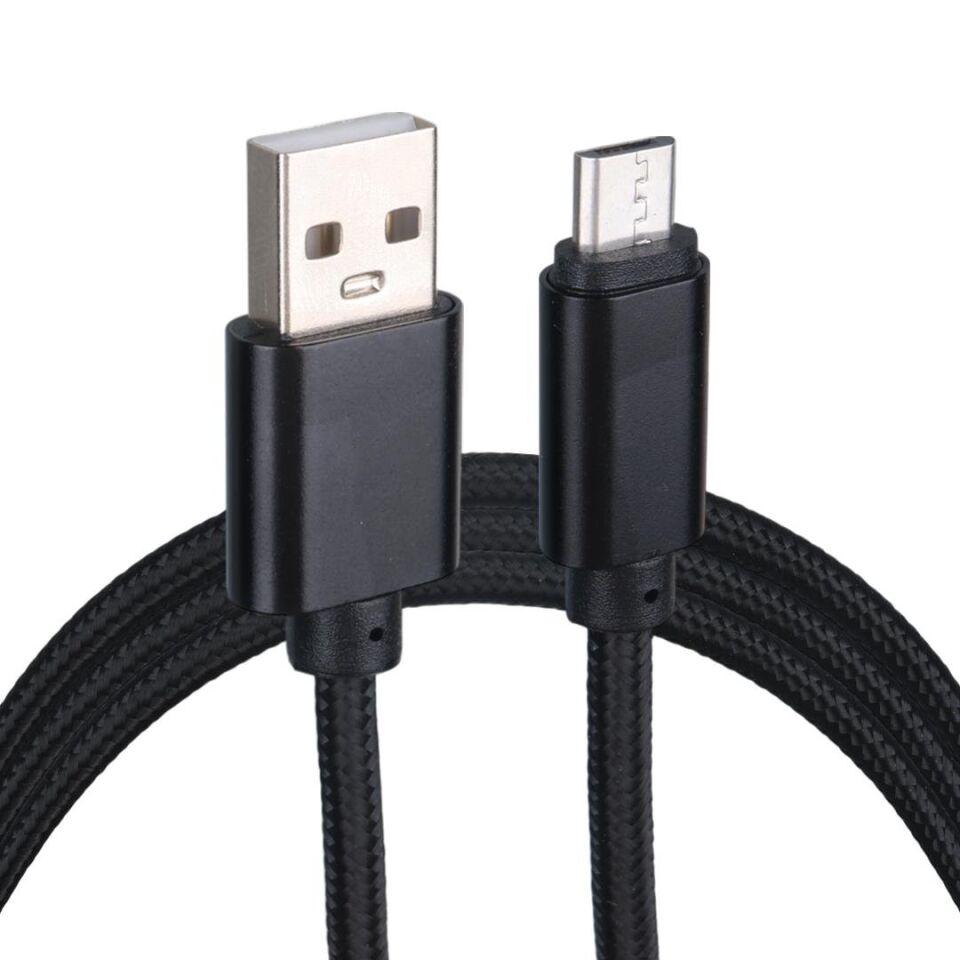 POWERMASTER S3-S4 SAMSUNG MICRO USB ŞARJ VE DATA KABLOSU 1 METRE