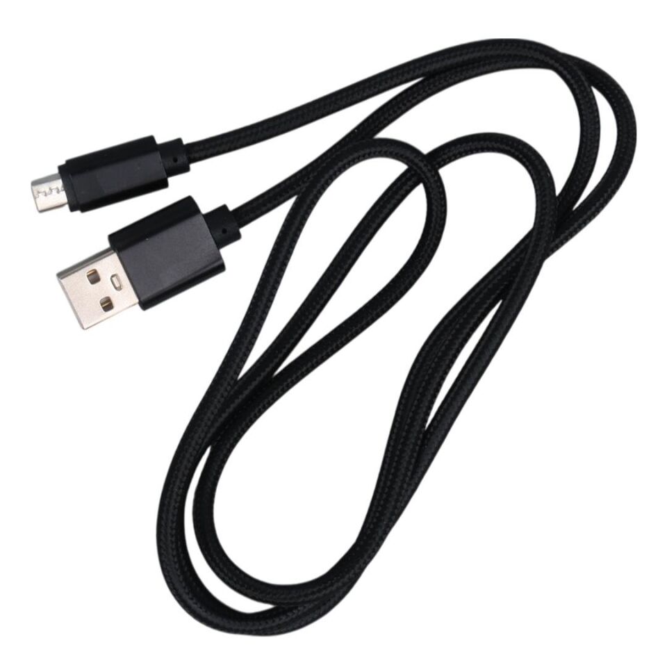 POWERMASTER S3-S4 SAMSUNG MICRO USB ŞARJ VE DATA KABLOSU 1 METRE