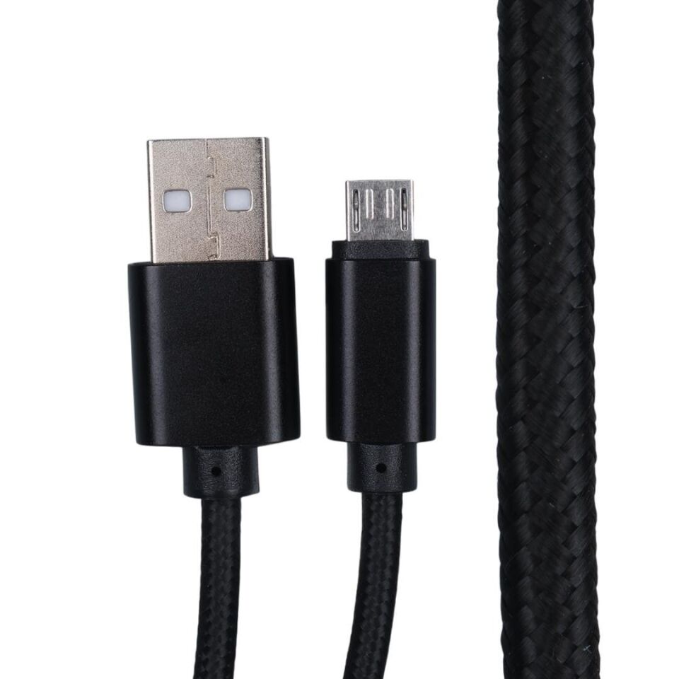 POWERMASTER S3-S4 SAMSUNG MICRO USB ŞARJ VE DATA KABLOSU 1 METRE