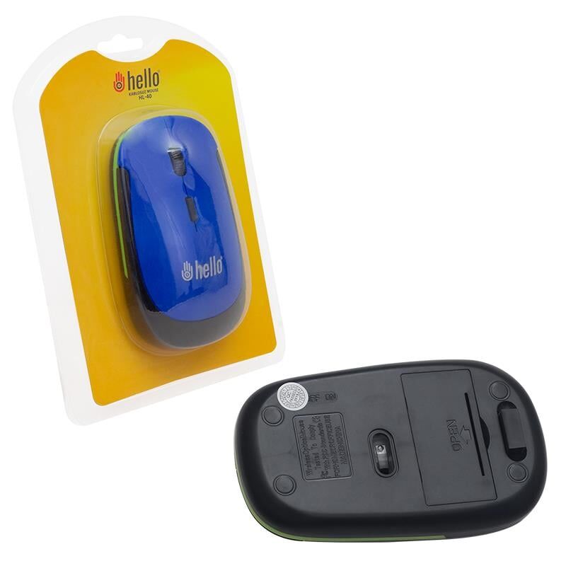 Ayt Hello HL-18740 1200 DPI 2.4Ghz Kablosuz Mouse Bilgisayar Pc Mouse Fare