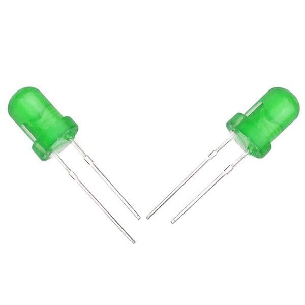 Ayt Halmet Led 5mm Yeşil Mat