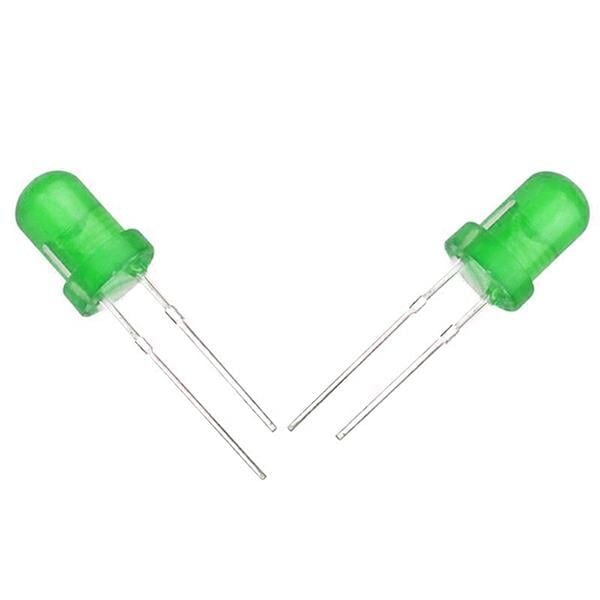 Ayt Halmet Led 5mm Yeşil Mat