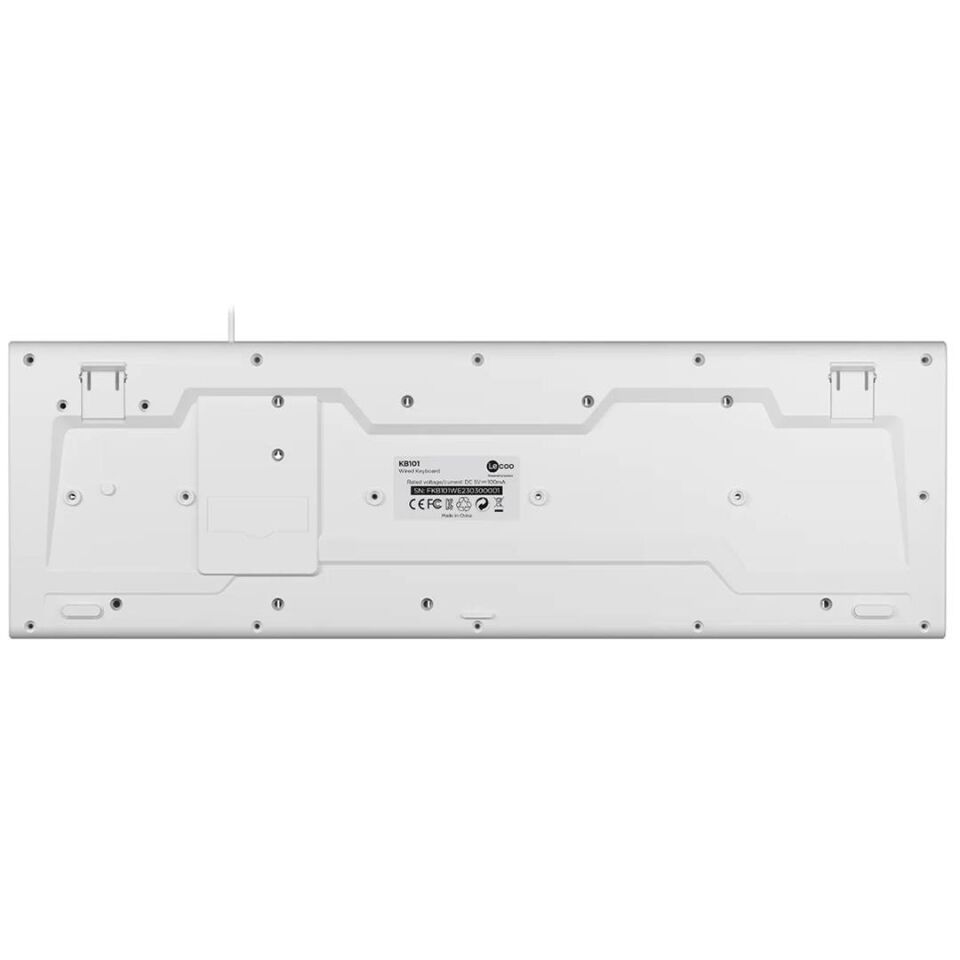 Lenovo Lecoo KB101 USB Kablolu Beyaz TÜRKÇE Q Klavye