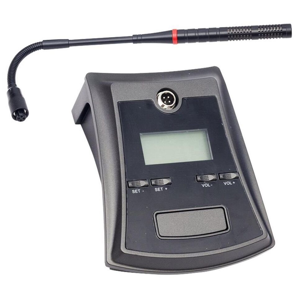 Ayt Gold Audio GX-751 UHF Ekranlı Wireless Kablosuz Kürsü Mikrofonu Kablosuz Mikrofon