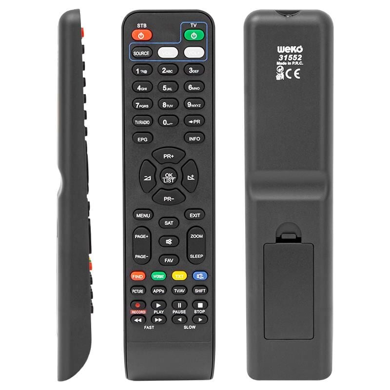 Ayt Next Black Mini Nextstar Ye-18000 Next Cool HD Uydu Alıcı Kumandası