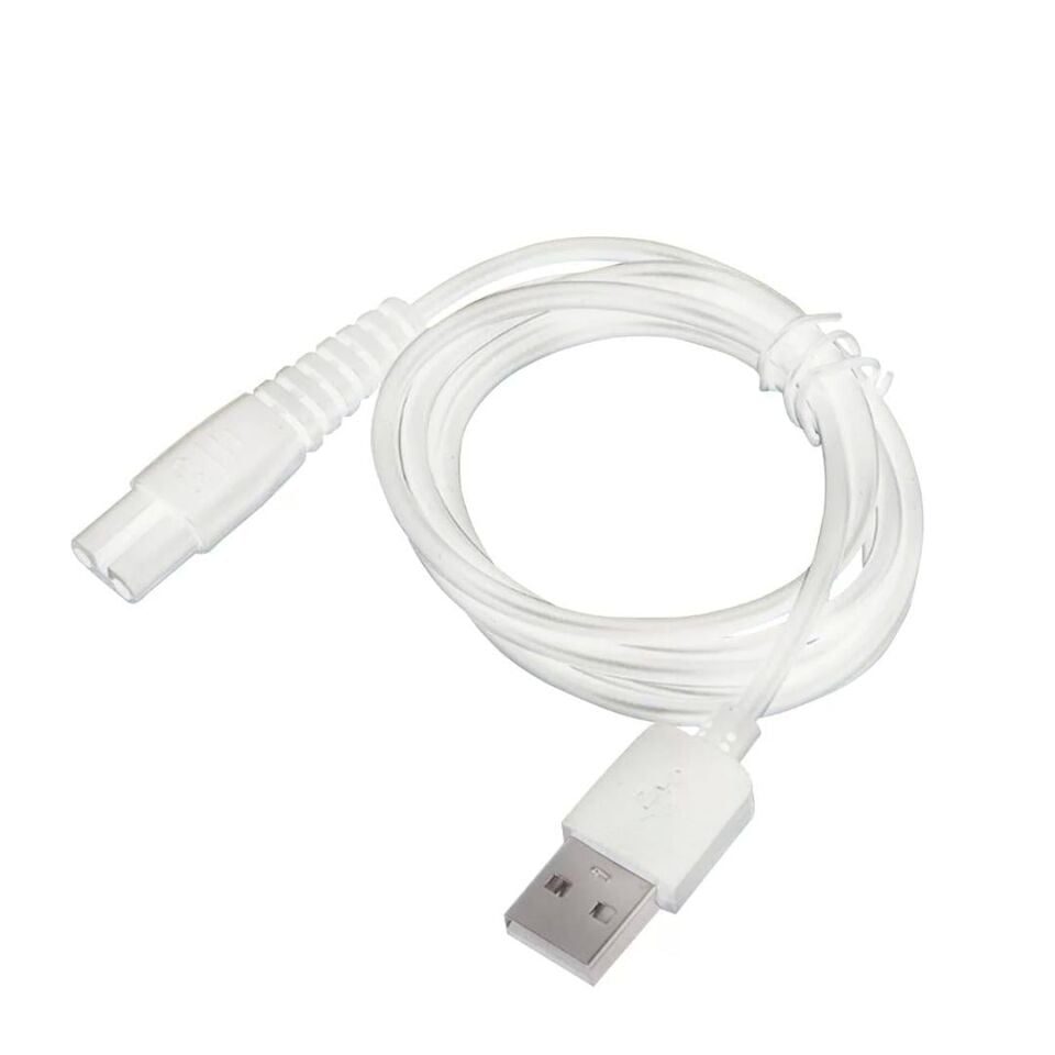 Tıraş Makinaları İçin Usb Şarj Kablosu 1 Metre 7.7 x 13.7 mm No:5