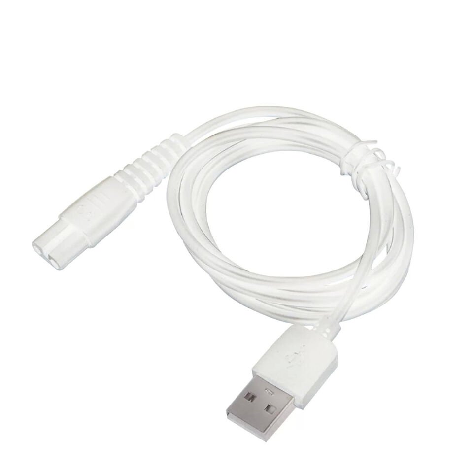 Ayt Tıraş Makinaları İçin Usb Şarj Kablosu 1 Metre 7.7 x 13.7 mm No:5