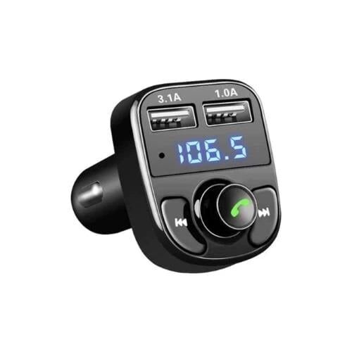 Ayt Hello 12-24 Volt Hızlı Şarj Destekli Çift Usb Sd Bluetooth Fm Transmitter Oto Teyp Telefon Müzik Aktarıcı