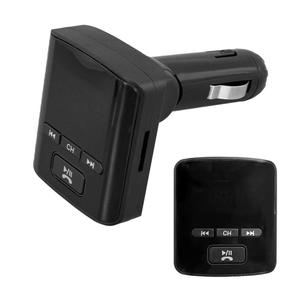 Ayt Hello Modülatör Çift Usb Sd Mp3 12-24 Volt Hafızasız Bluetooth FM Transmitler Oto Tır Teyp Müzik Telefon Bağlama
