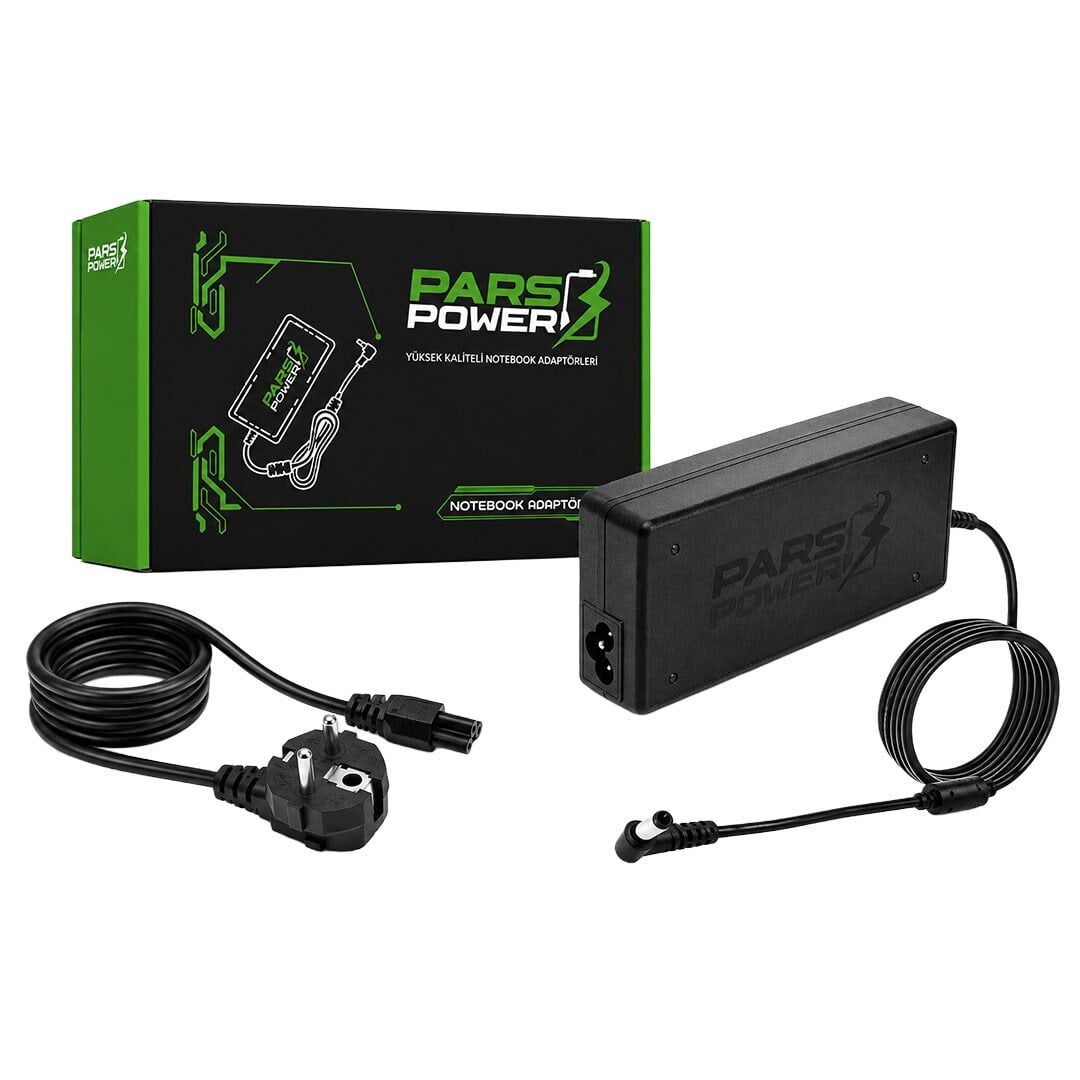 Parspower Prs-009 Plastik Kasa 19V 6.32A 120W 5.5*2.5Mm Standart Notebook Adaptör
