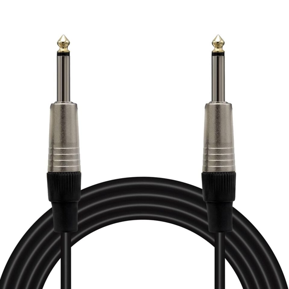 Ayt Magicvoice Ld393a 6.3 Mm Mono Erkek 6.3 Mm Mono Erkek 1 Metre Mixer Amfi Müzik Aletleri Ses Kablosu