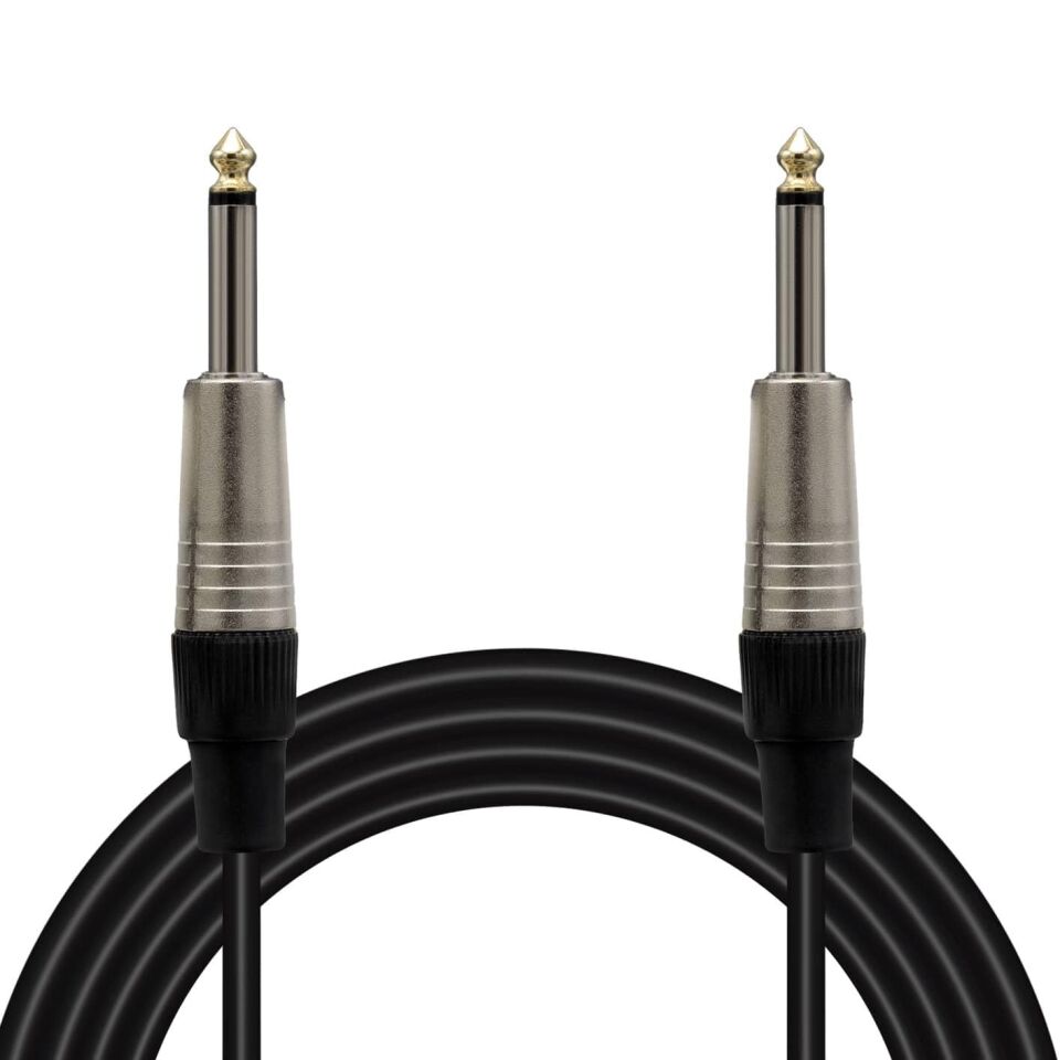 Ayt Magicvoice Ld393a 6.3 Mm Mono Erkek 6.3 Mm Mono Erkek 1 Metre Mixer Amfi Müzik Aletleri Ses Kablosu