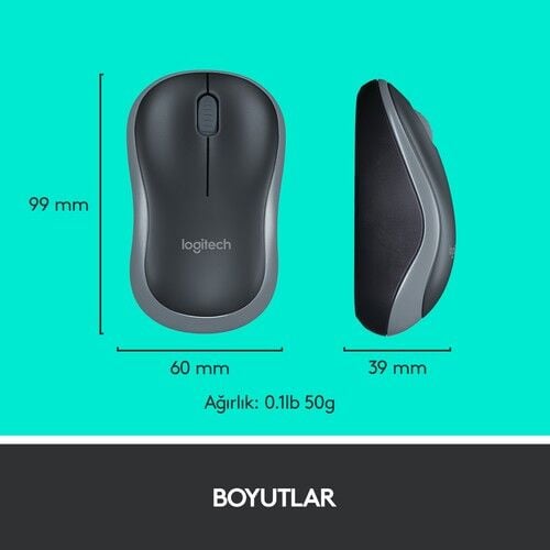 LOGITECH MK270 SİYAH KABLOSUZ Q KLAVYE SET