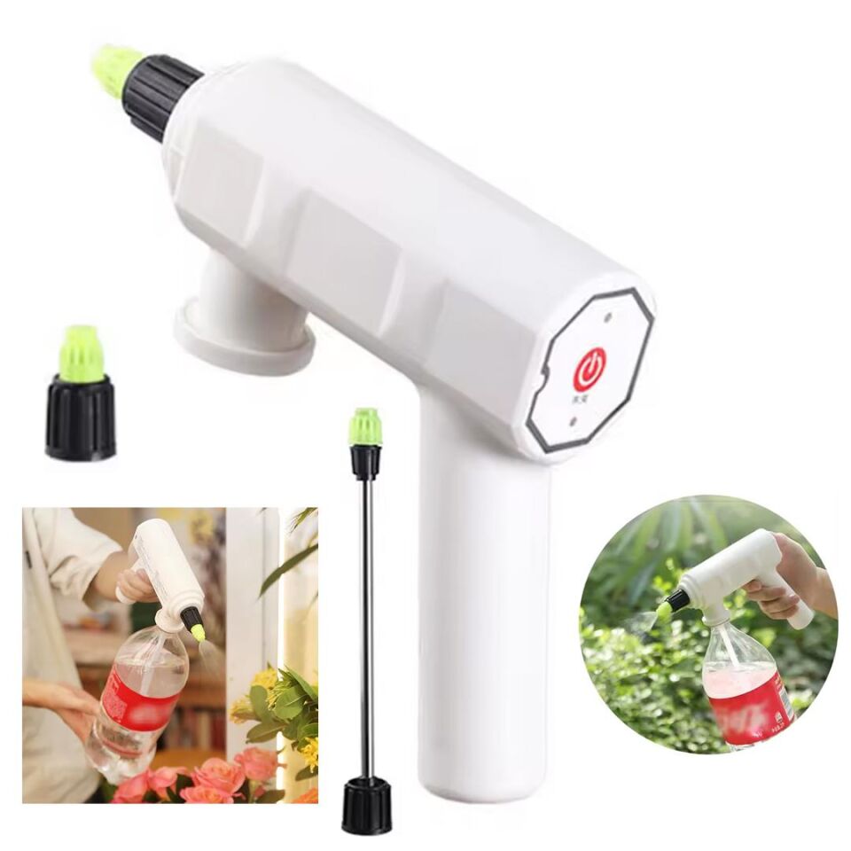 Ayt Powermaster PM-25802 Usb Şarjlı Su Püskürtme Tabancası Bahçe Sulama İlaçlama Cihaz Aleti Fiskiye