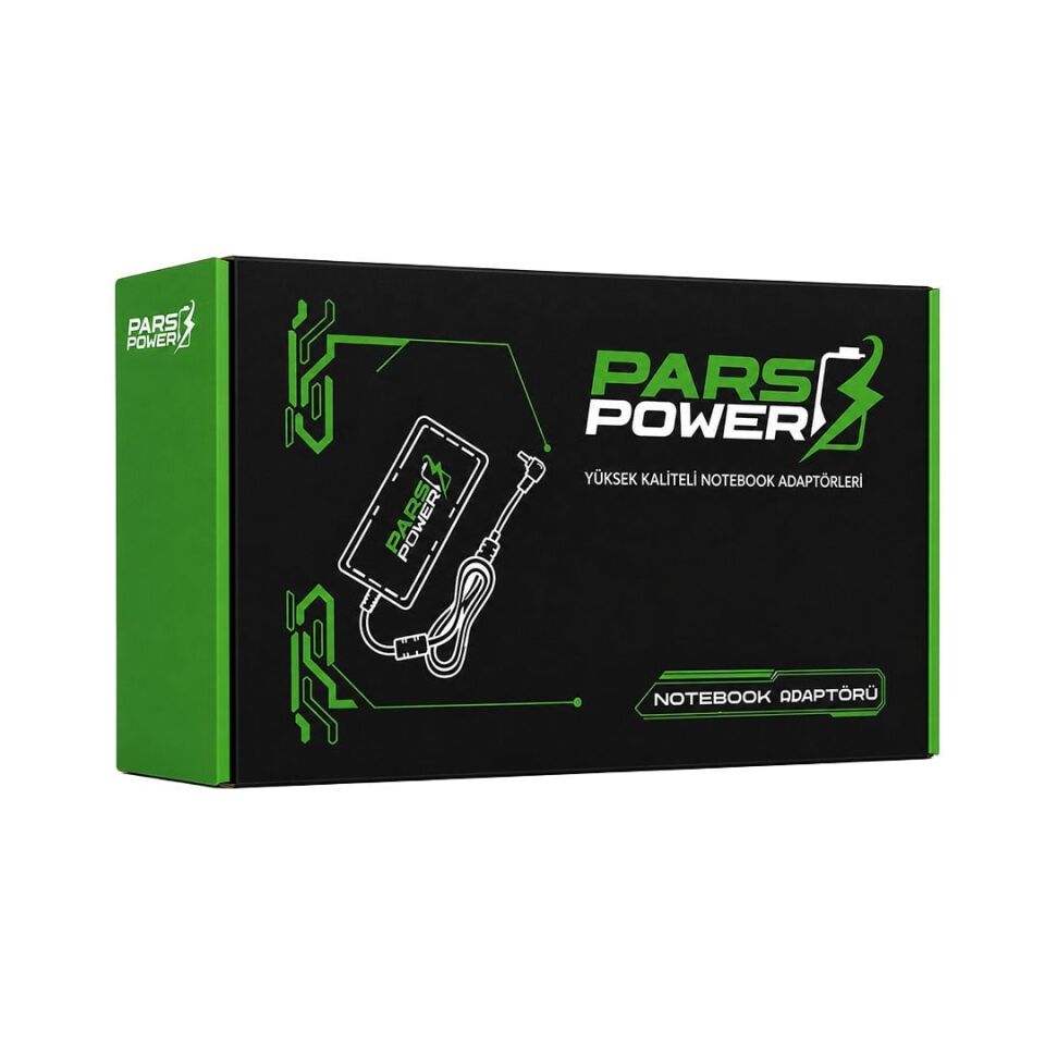 Parspower Prs-015 Plastik Kasa 19.5V 4.62A 90W (7.4*5.0Mm) Standart Notebook Adaptör