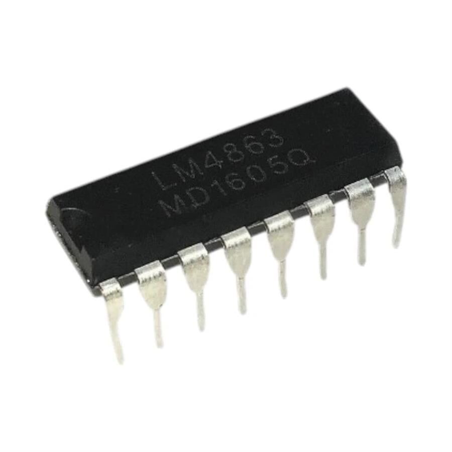 LM4863 DIP-16 Entegre Devre