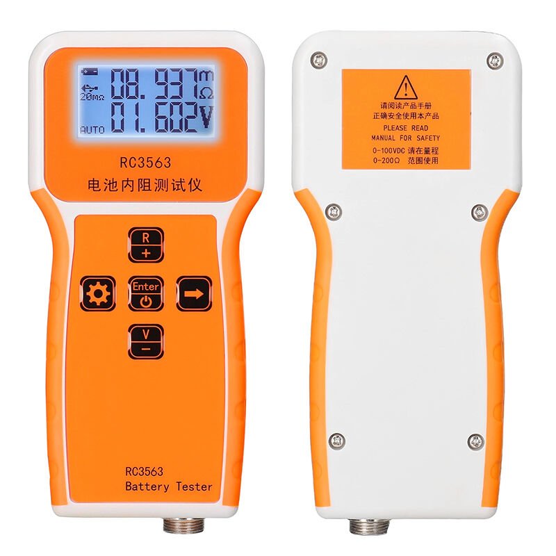 Powermaster RC3563 200 Ohm 100V Taşınabilir Pil Dahili Direnç Voltaj Test Cihazı Ac Direnç Düşük Yüksek Direnç Ölçer