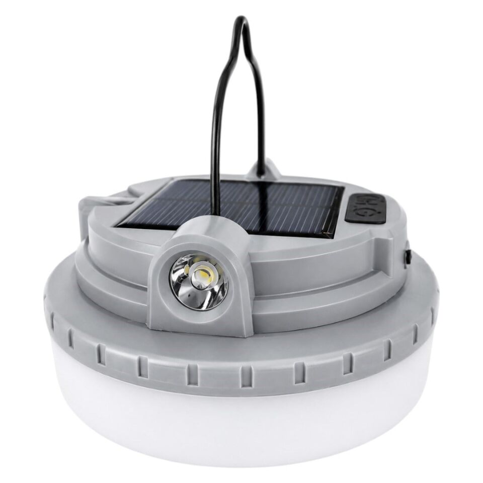 Powermaster HOP-8806 Çok Fonksiyonlu Solar Kamp Feneri Lambası Ve RGB Şerit Led Seti