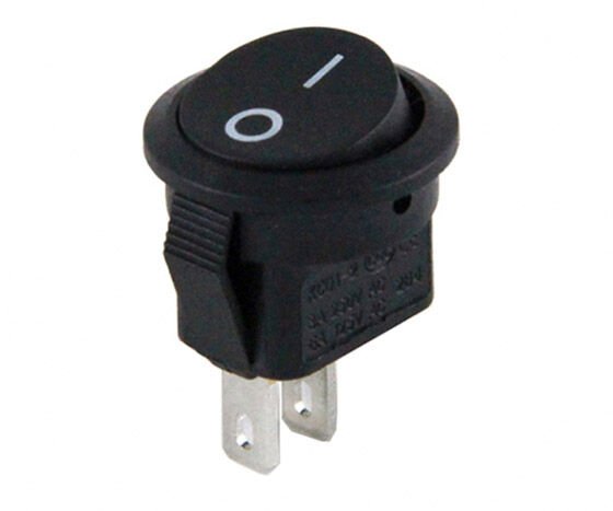 Ayt Mini Yuvarlak Işıksız ON OFF Anahtar Aç Kapa Anahtarı 2 Pin IC-134E