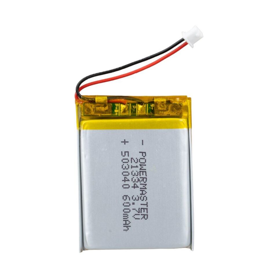Powermaster 3.7 Volt 600 Mah Lityum Polimer Pili 4x3x0.3 cm Kulaklık Pili Batarya