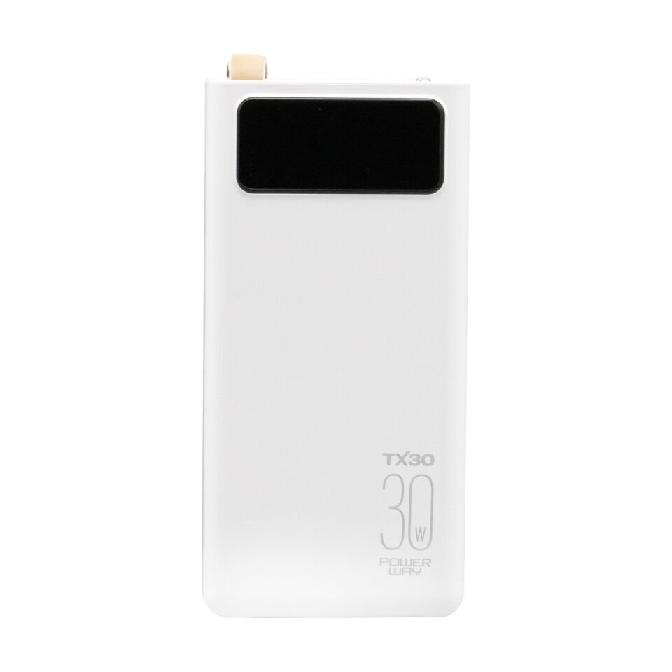 Powerway 30000 mAh Dijital Göstergeli Powerbank TX30