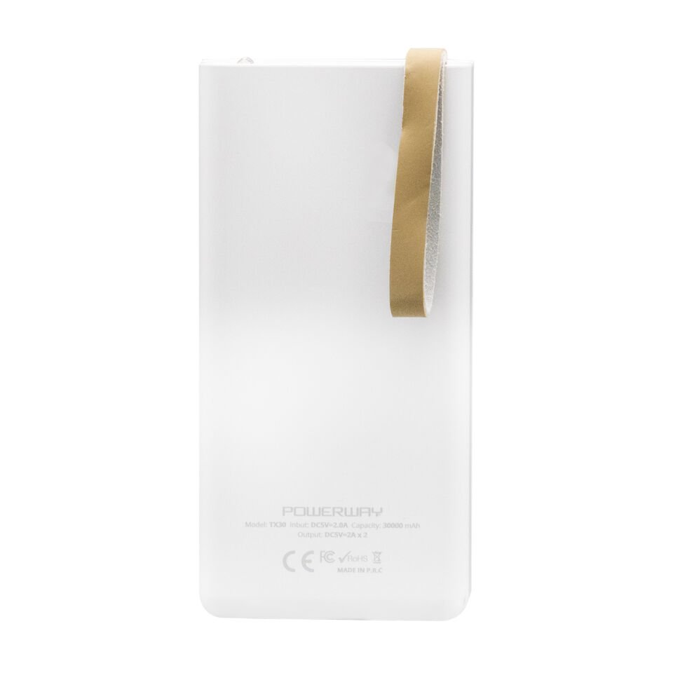 Powerway 30000 mAh Dijital Göstergeli Powerbank TX30