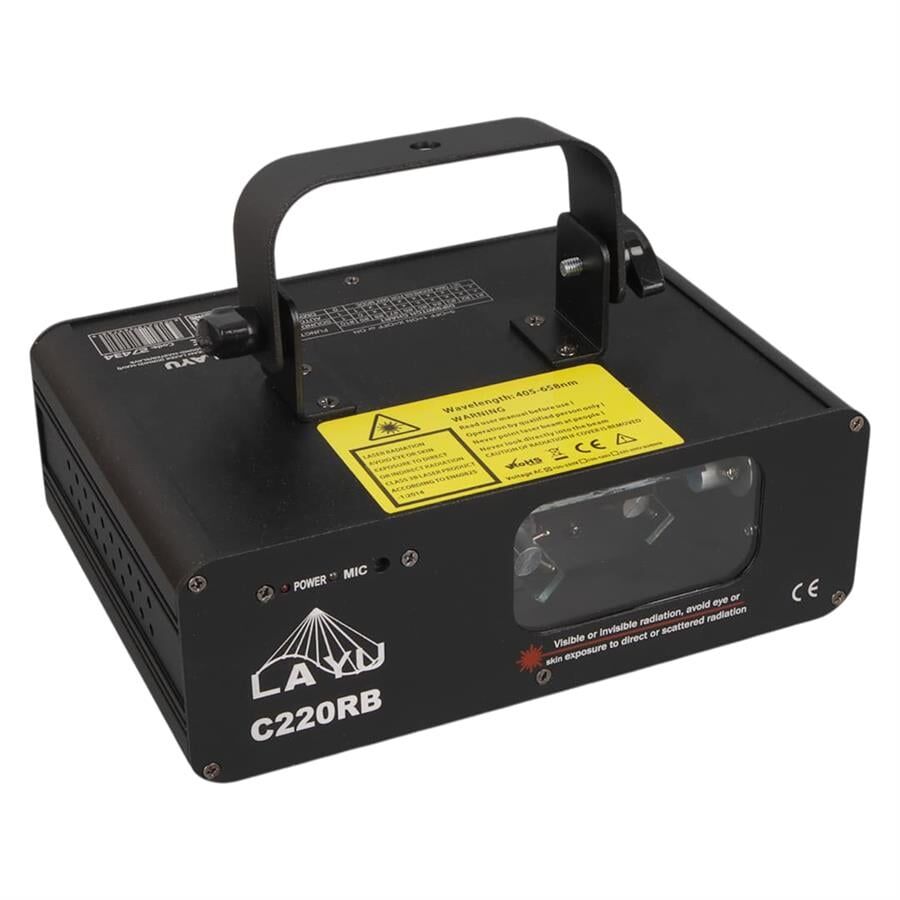 Layu C220RB Kırmızı-Mavi Çift Renk Beam Efekt Lazeri