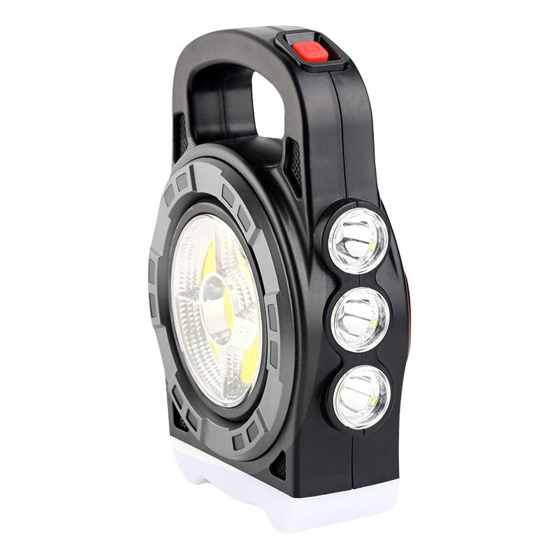 Ayt Powermaster HB-6678C Cob Ledli 20 Watt 3 Kademeli Şarjlı USB Çıkışlı Solar Lamba Kamp Lambası