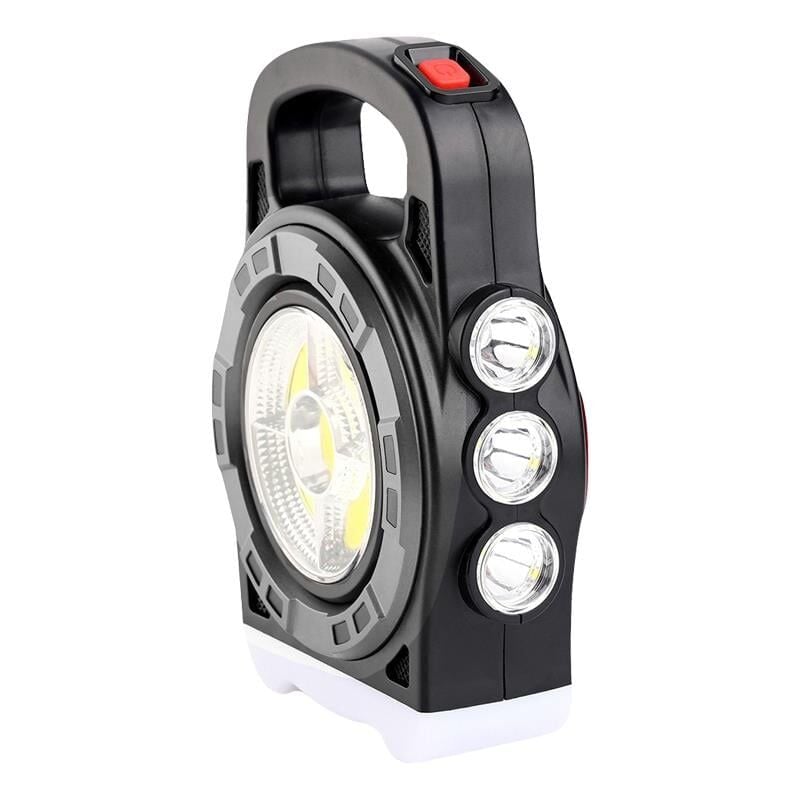 Ayt Powermaster HB-6678C Cob Ledli 20 Watt 3 Kademeli Şarjlı USB Çıkışlı Solar Lamba Kamp Lambası