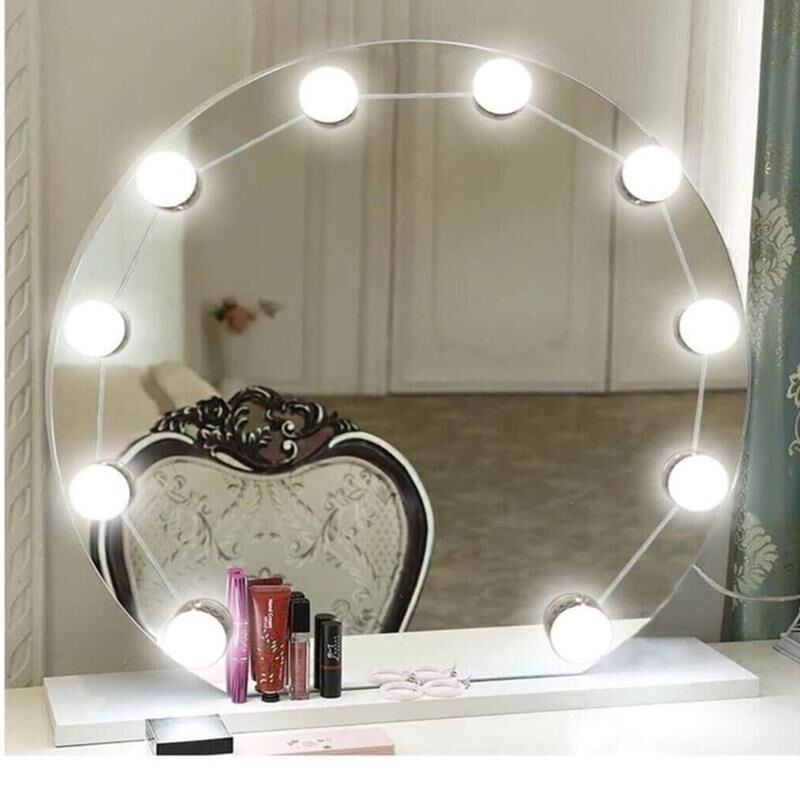 Ayt Powermaster 10 Lu Makyaj Aynası Işığı Lambası Makyaj Aynası Işığı Led Aydınalatma Ayarlı Usbli