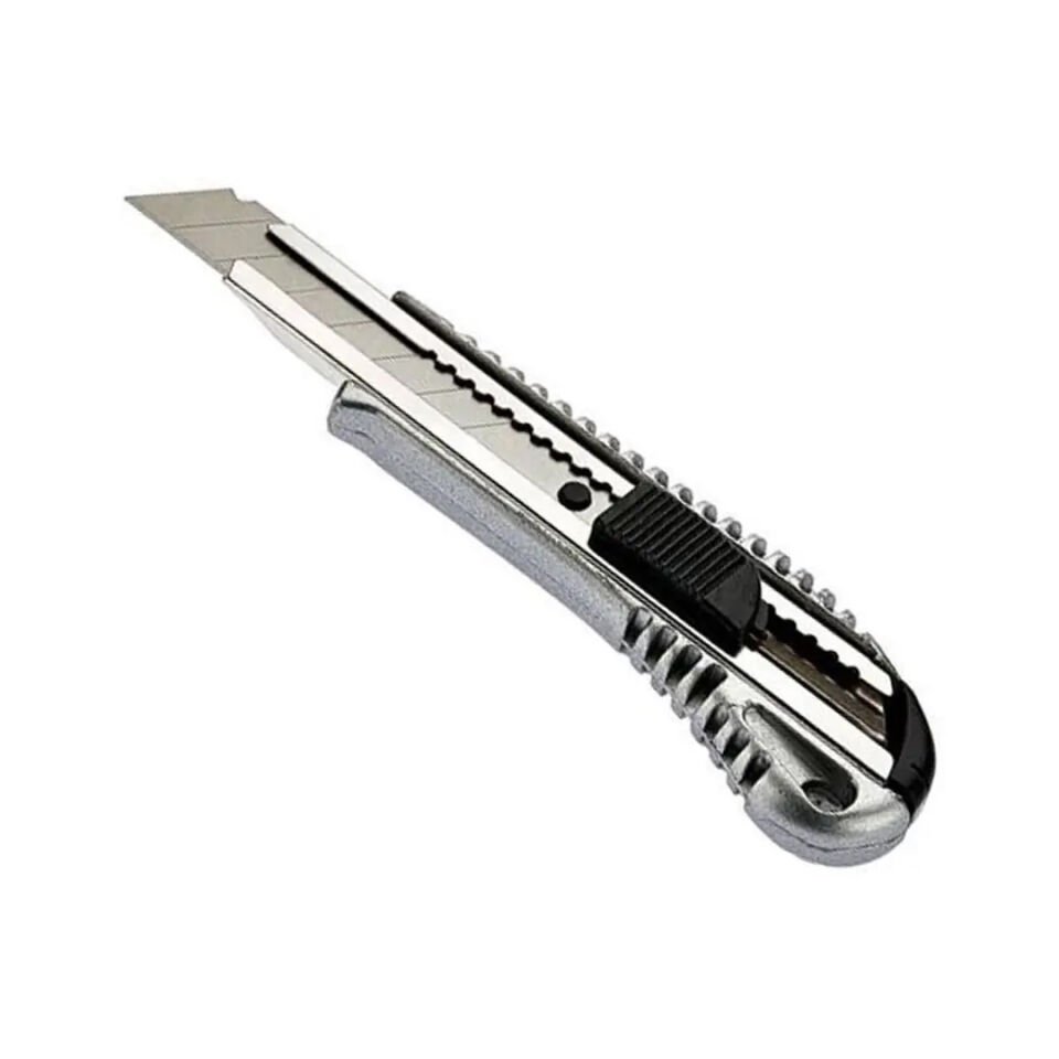 Ayt Powermaster 18x0.5 Mm Alüminyum Gövde Metal Maket Bıçağı Falçata