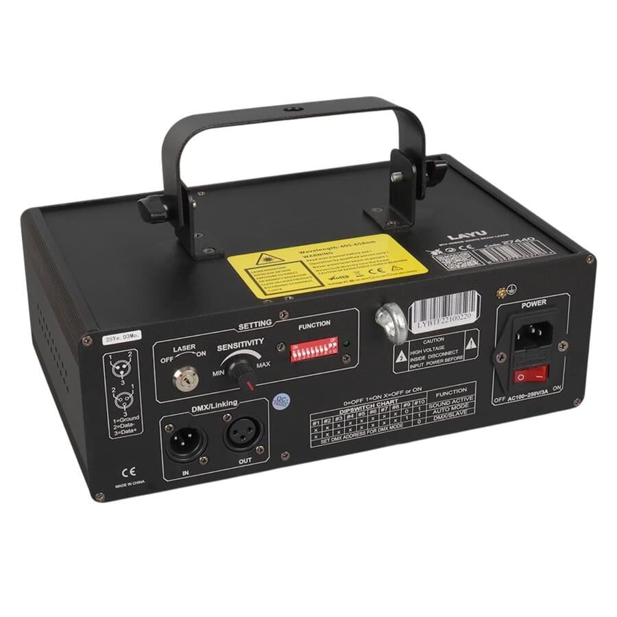 Layu BTF-30RGB White 1.5W RGB Animasyon Ve Beam Lazer Sistemi