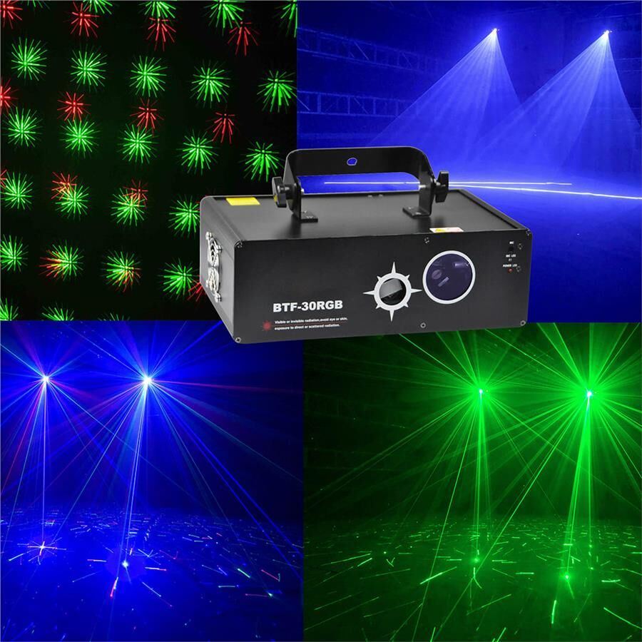 Layu BTF-30RGB White 1.5W RGB Animasyon Ve Beam Lazer Sistemi