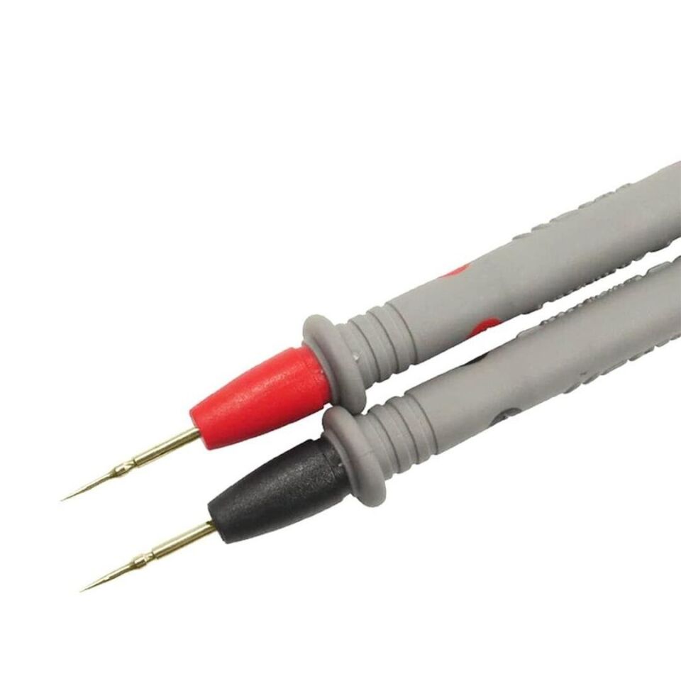 Powermaster Ölçü Aleti Probu Multimetre Ölçüm Cihazı Kablosu İğneli Uçlu