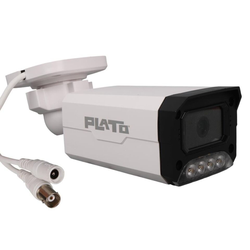 Ayt Plato PL-23840 Ahd Bullet Kamera 2 Mp Gece Renkli Görüşlü Güvenlik Kamerası Dvr Kayıt Cihazı İçin