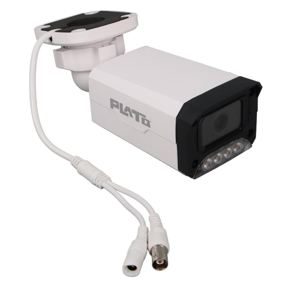 Ayt Plato PL-23840 Ahd Bullet Kamera 2 Mp Gece Renkli Görüşlü Güvenlik Kamerası Dvr Kayıt Cihazı İçin