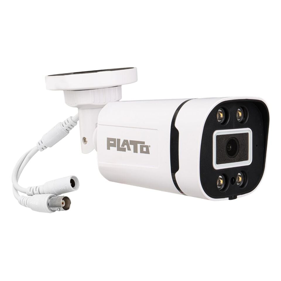 Ayt Plato PL-23840 Ahd Bullet Kamera 2 Mp Gece Renkli Görüşlü Güvenlik Kamerası Dvr Kayıt Cihazı İçin