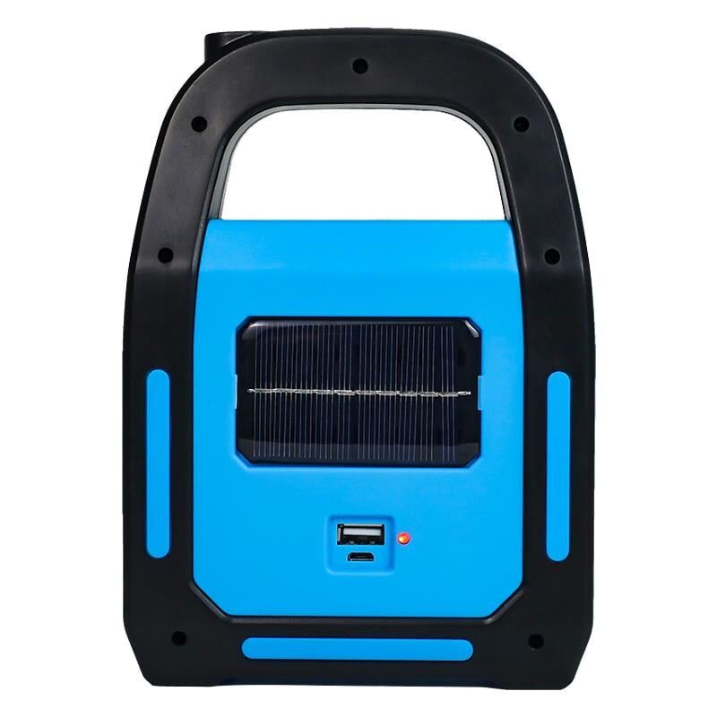Powermaster HB-9707A-2 3 Kademeli USB Çıkışlı Şarjlı Taşınabilir Solar Lamba