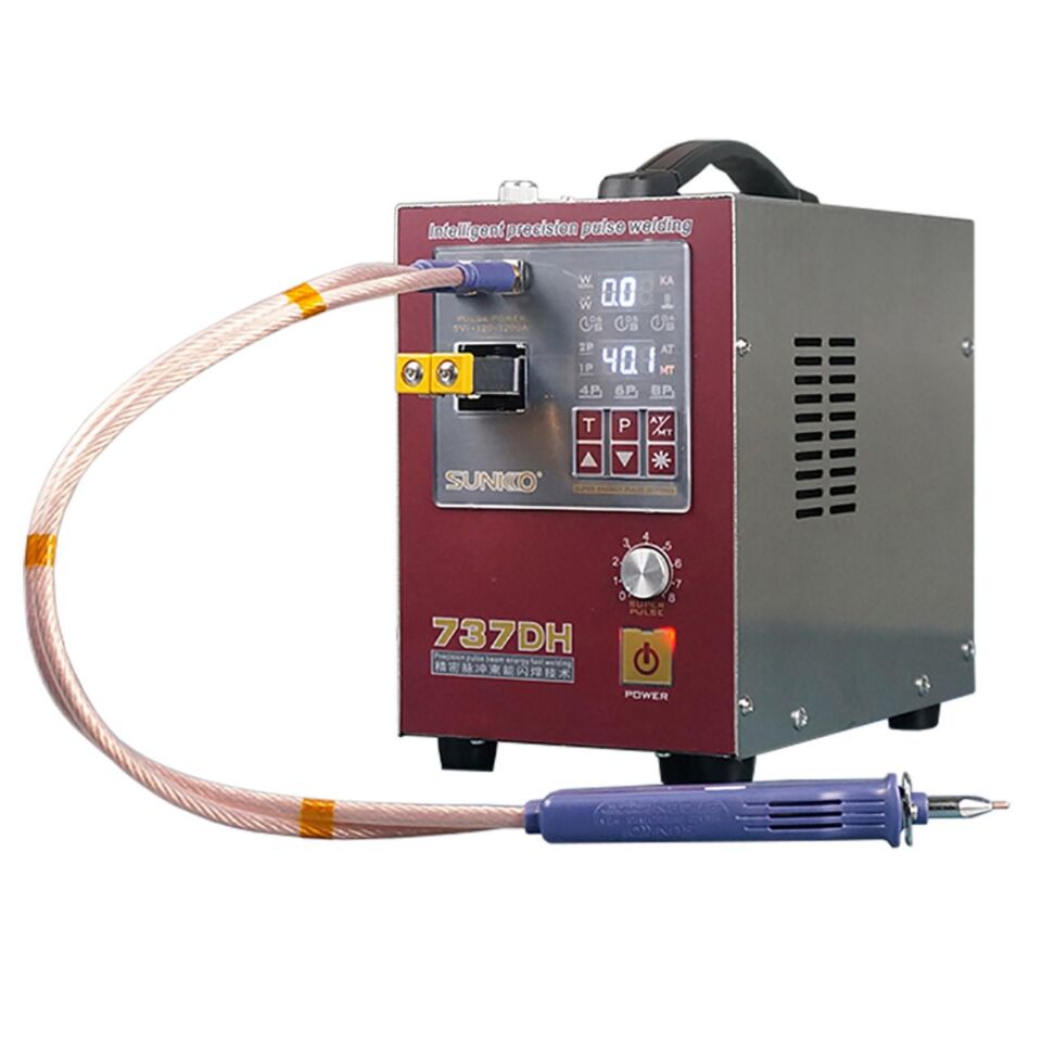 Ayt Sunkko 737DH 220V 4.3KW Pil Punta Kaynak Makinesi Pil Punto Kaynak Cihazı Aleti