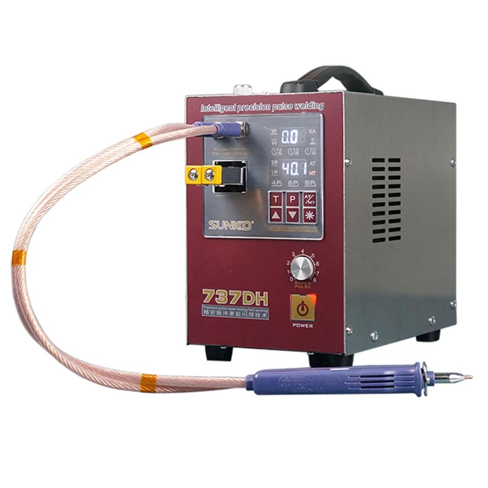 Ayt Sunkko 737DH 220V 4.3KW Pil Punta Kaynak Makinesi Pil Punto Kaynak Cihazı Aleti