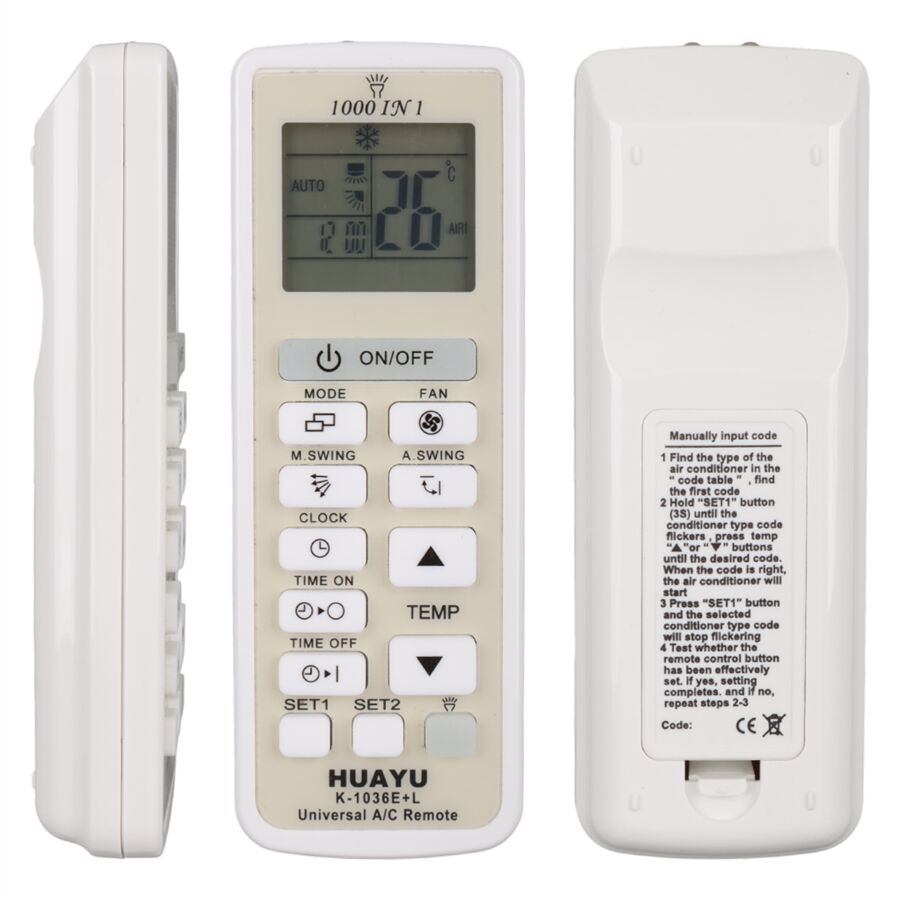 K-1036E+L Unıversal Klima Akıllı Kumandası