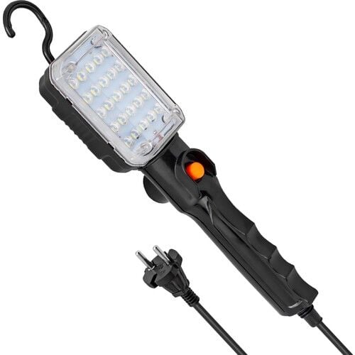 Powermaster Pm-14323 Seyyar Çalışma Lambası 10 Metre Kablolu Araba Tamiri Benzeri Uygulamalara Uygun Fişli Seyyar Lamba