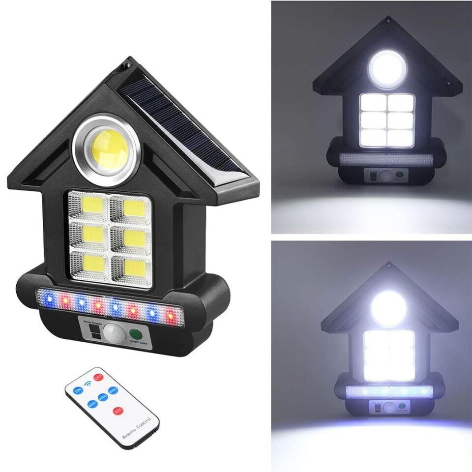 Powermaster Solarlı Kumandalı Sensörlü Kapı Aydınlatması CL-S180